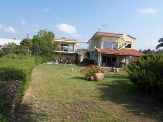 Lux. sea view Villa, 6BR, garden at Sfakaki