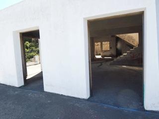 Incomplete Lux villa 260 m2, sea view, garden at Rousospiti