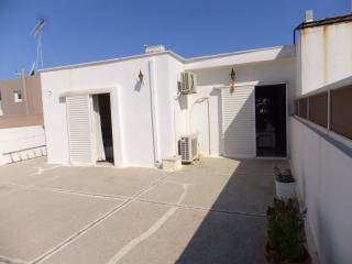 Furnished Flat 2BR, 120m2, sea view, parking at Kalithea