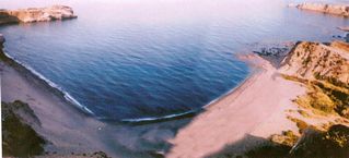 Sea front plot,111.000 m2 at south Crete
