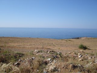 Sea front plot at Skepasti 38,000 m2